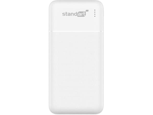 Bærbar lader Standart PB68, 20000 mAh, hvit