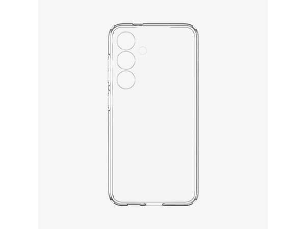 Spigen Liquid Crystal - Baksidesskydd för mobiltelefon - termoplastisk polyuretan (TPU) - CrystalClear - för Samsung Galaxy S24