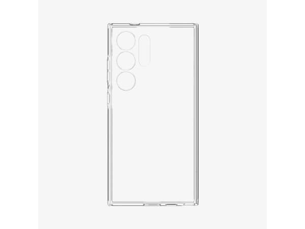 Spigen Liquid Crystal - Baksidesskydd för mobiltelefon - termoplastisk polyuretan (TPU) - CrystalClear - för Samsung Galaxy S24 Ultra