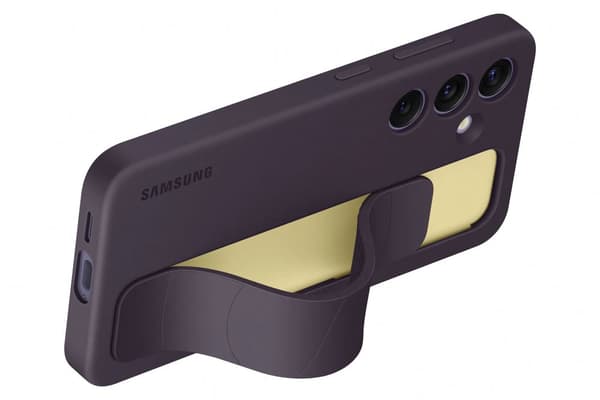 Samsung® | Galaxy S24+ Stående Grip-deksel - Bakdeksel - Mørkfiolett