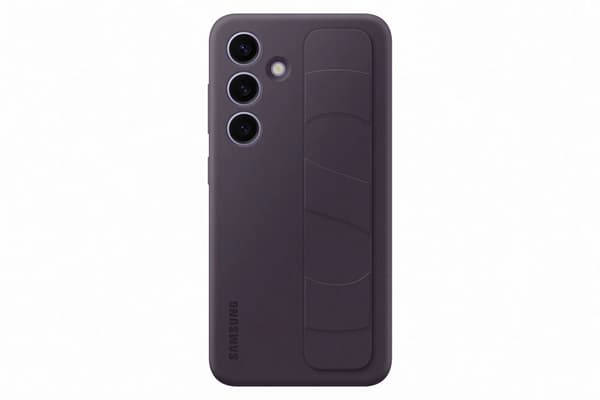 Samsung® | Galaxy S24+ Stående Grip-deksel - Bakdeksel - Mørkfiolett