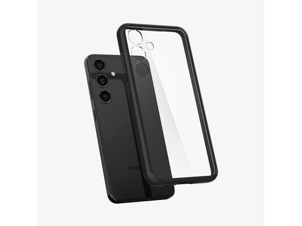 Spigen Ultra Hybrid, Cover, Samsung, Galaxy S24 Ultra, 15.8 cm (6.2"), Black, Transparent