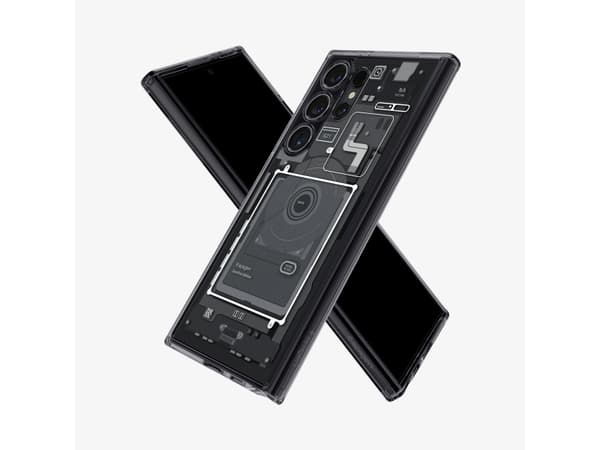 Spigen Ultra Hybrid Zero One, Deksel, Samsung, Galaxy S24 Ultra, 17,3 cm (6,8"), Sort