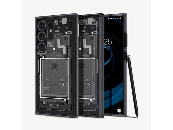 Spigen Ultra Hybrid Zero One, Deksel, Samsung, Galaxy S24 Ultra, 17,3 cm (6,8"), Sort