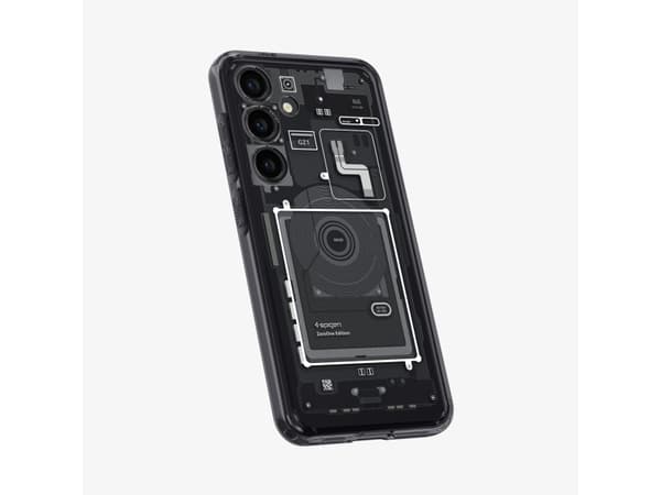 Spigen Ultra Hybrid Zero One, Omslag, Samsung, Galaxy S24 Ultra, 15,8 cm (6.2"), Svart, Grå