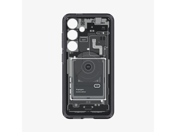 Spigen Ultra Hybrid Zero One, Omslag, Samsung, Galaxy S24 Ultra, 15,8 cm (6.2"), Svart, Grå