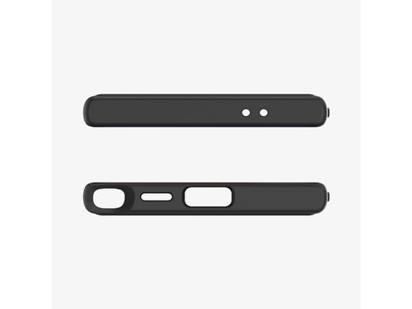 Spigen Ultra Hybrid - Baksidedeksel for mobiltelefon - polykarbonat, termoplast-polyuretan (TPU) - frostsvart - for Samsung Galaxy S24 Ultra