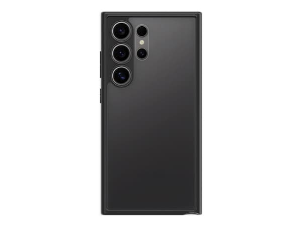 Spigen Ultra Hybrid - Baksidesskydd för mobiltelefon - polykarbonat, termoplastisk polyuretan (TPU) - frostad svart - för Samsung Galaxy S24 Ultra