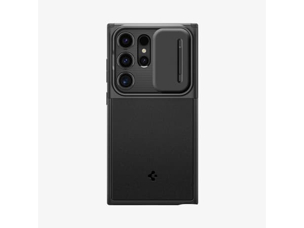 Spigen Optik Armor, Deksel, Samsung, Galaxy S24 Ultra, 17,3 cm (6,8"), Sort