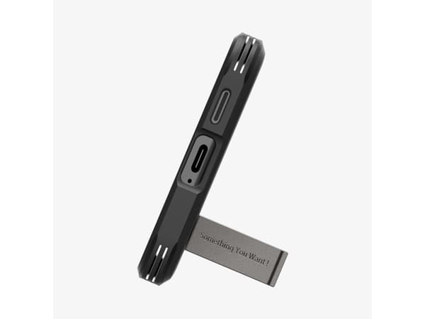 Spigen Tough Armor, Omslag, Samsung, Galaxy S24 Plus, 17 cm (6.7"), Svart, Grå