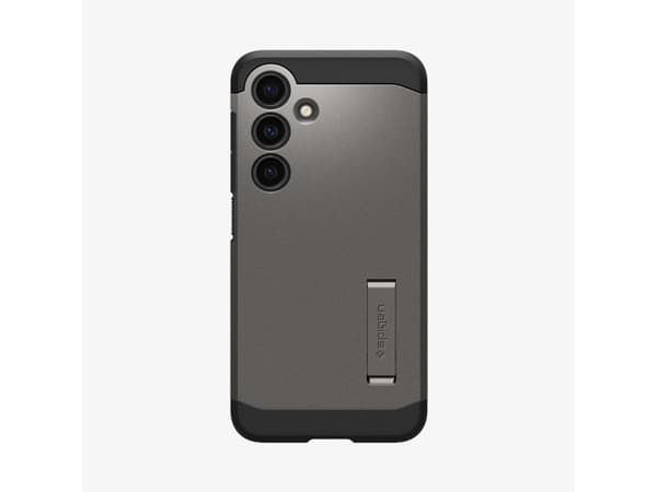 Spigen Tough Armor, Omslag, Samsung, Galaxy S24 Plus, 17 cm (6.7"), Svart, Grå