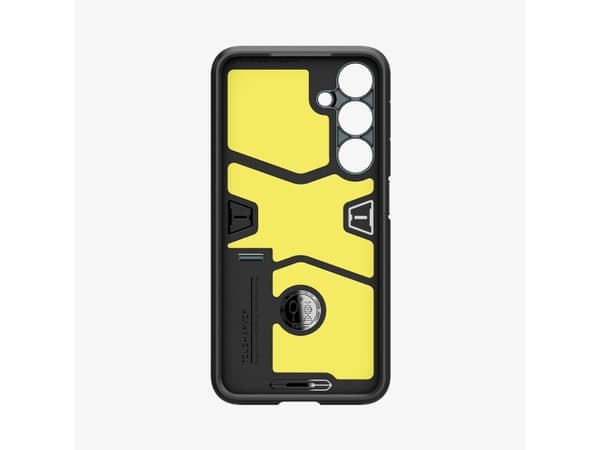 Spigen Tough Armor, suojakuori, Samsung, Galaxy S24 Plus, 17 cm (6.7"), musta, vihreä