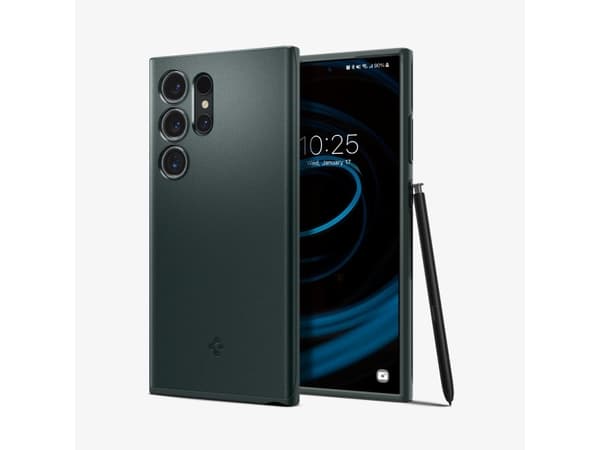 Spigen Thin Fit, Etui, Samsung, Galaxy S24 Ultra, 17,3 cm (6.8"), Grønn