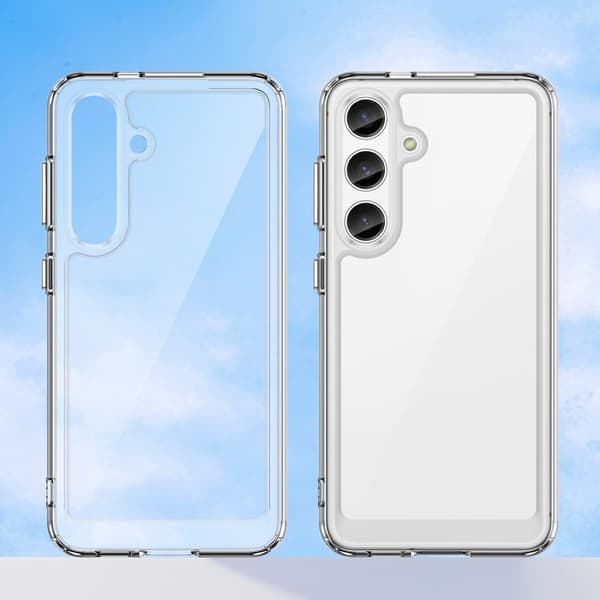 Hybrid Edge Case Samsung Galaxy S24 Transparent