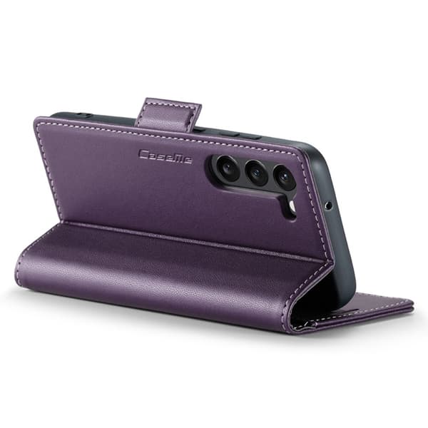CaseMe Slim Plånboksfodral RFID-skydd Samsung Galaxy S24 Plus Lila