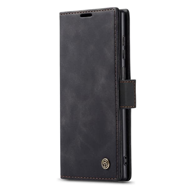 CaseMe Slim Plånboksfodral Samsung Galaxy S24 Ultra Svart