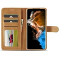 Miniatyrbild 2 av 10: LC.IMEEKE Plånboksfodral Samsung Galaxy S24 Cognac