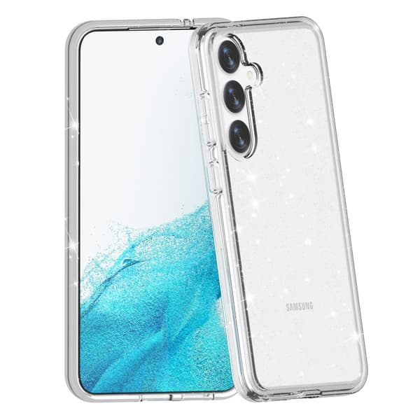 Samsung Galaxy S24 Skal Glitter Transparent