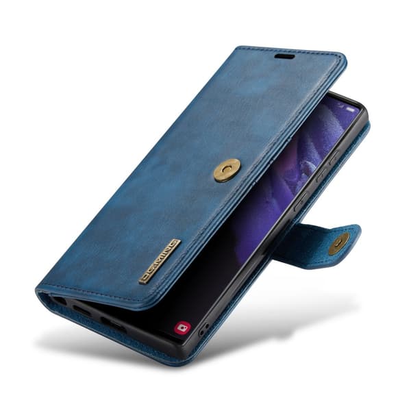 DG.MING 2-in-1 Magnet Wallet Samsung Galaxy S24 Ultra Blue