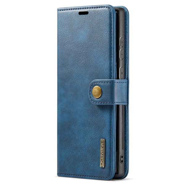 DG.MING 2-in-1 Magnet Wallet Samsung Galaxy S24 Ultra Blue