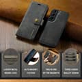 Miniatyrbild 4 av 10: DG.MING 2-in-1 Magnet Wallet Samsung Galaxy S24 Brown