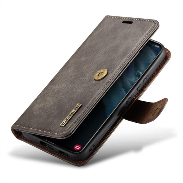 DG.MING 2-in-1 Magnet Wallet Samsung Galaxy S24 Brown