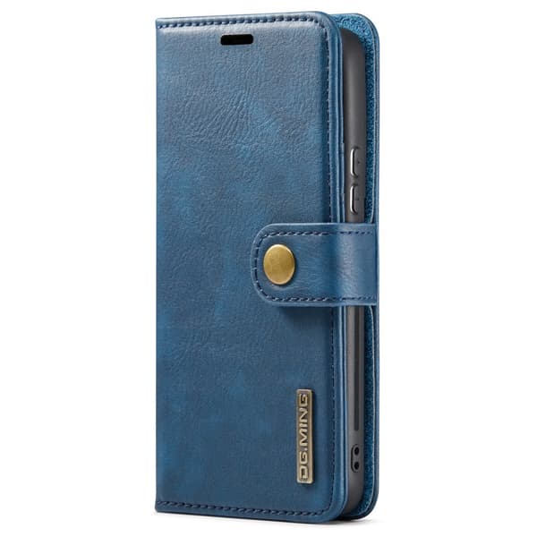DG.MING 2-in-1 Magnet Wallet Samsung Galaxy S24 Plus Blue