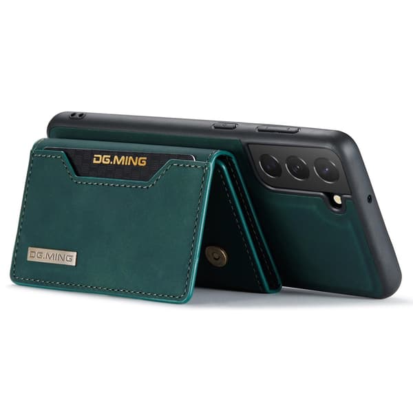 DG.MING 2 in 1 Magnetic Card Slot Case Samsung Galaxy S24 Green