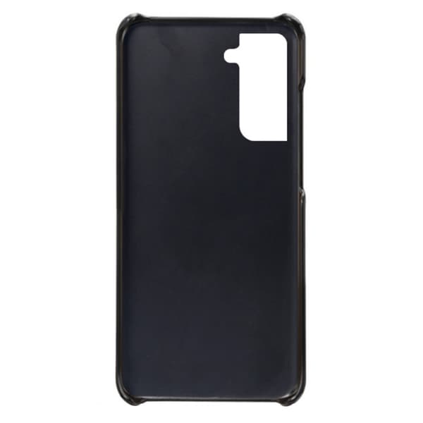 Läderskal Kortfack Samsung Galaxy S24 Svart