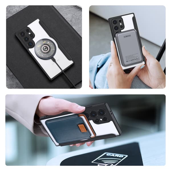 Dux Ducis Skin X Pro Fodral MagSafe Samsung Galaxy S24 Ultra Svart