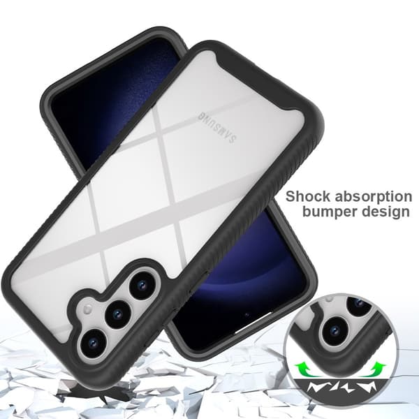 Allround Cover Skal Samsung Galaxy S24 Svart