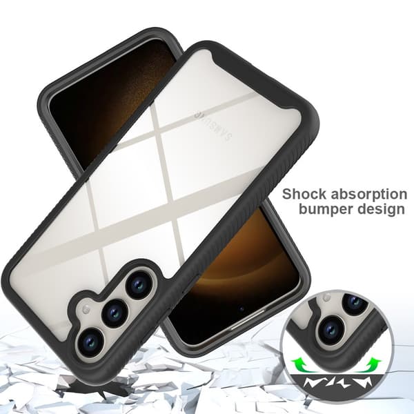 Allround Cover Skal Samsung Galaxy S24 Plus Svart