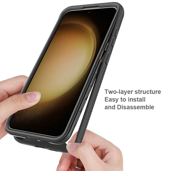 Allround Cover Skal Samsung Galaxy S24 Plus Svart