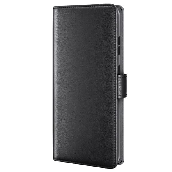 Äkta Läderfodral Samsung Galaxy S24 Plus Svart