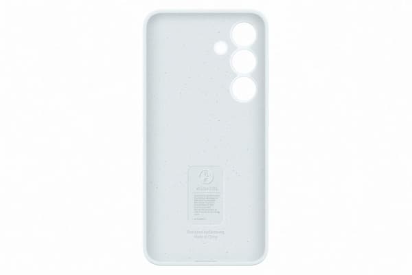 Samsung® | Galaxy S24+ Silikondeksel - Bagsidecover - Hvit