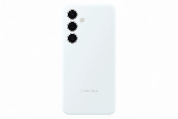 Samsung® | Galaxy S24+ Silikondeksel - Bagsidecover - Hvit