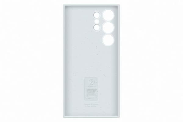 Samsung® | Galaxy S24 Ultra Silicone kotelo - Takakansi - Valkoinen