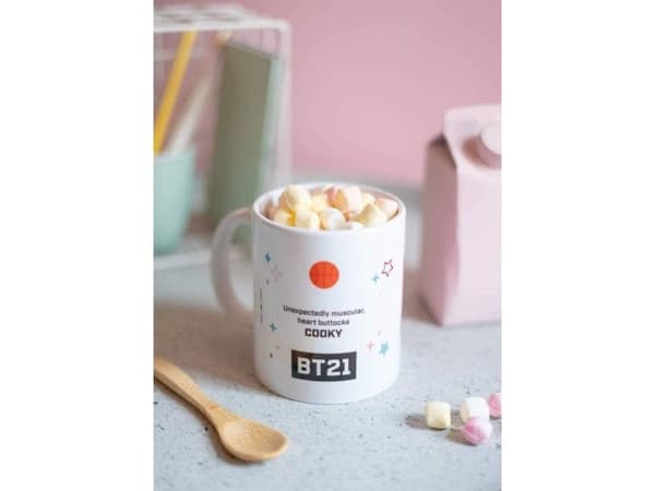 Line Friends BT21 - Keramikkkrus 300ml COOKY