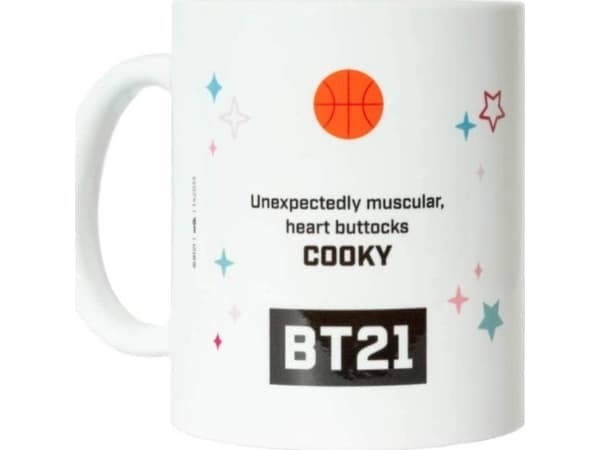 Line Friends BT21 - Keramikkkrus 300ml COOKY