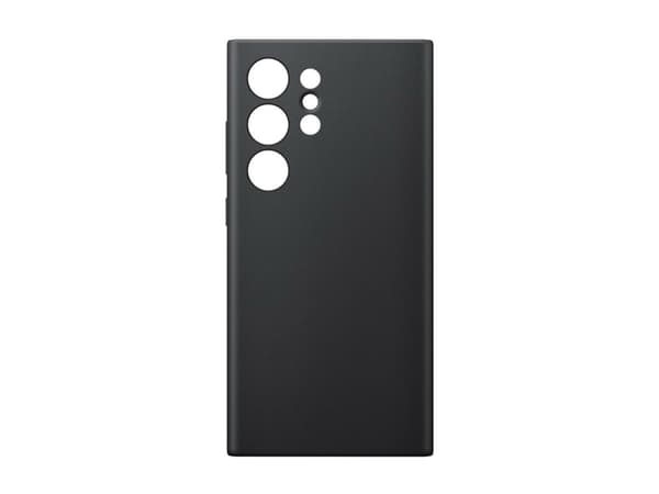 Samsung GP-FPS928HCA - Baksidedeksel for mobiltelefon - veganlær - svart - for Galaxy S24 Ultra