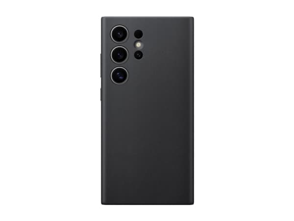 Samsung GP-FPS928HCA - Baksidedeksel for mobiltelefon - veganlær - svart - for Galaxy S24 Ultra