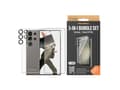 Miniatyrbilde 3 av 5: PanzerGlass - 3-i-1 beskyttelsespakke - baksidedeksel for mobiltelefon - ultrabred passform med EasyAligner - D3O Bio, 100 % resirkulert plast - med