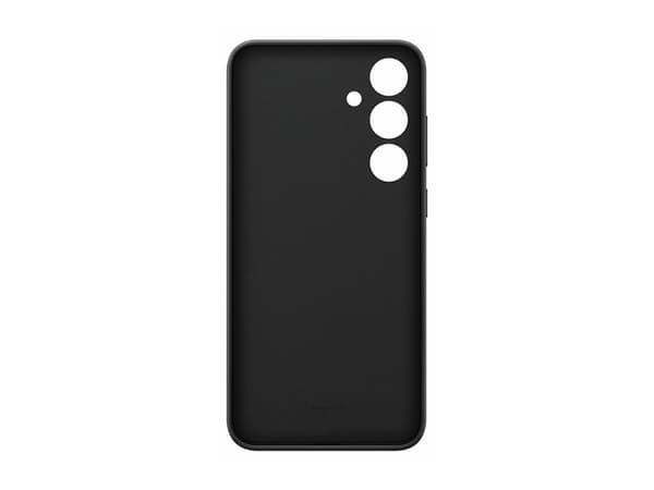 Samsung Vegan Leather Case Black, Cover, Samsung, Galaxy S24+, 17 cm (6.7"), Black