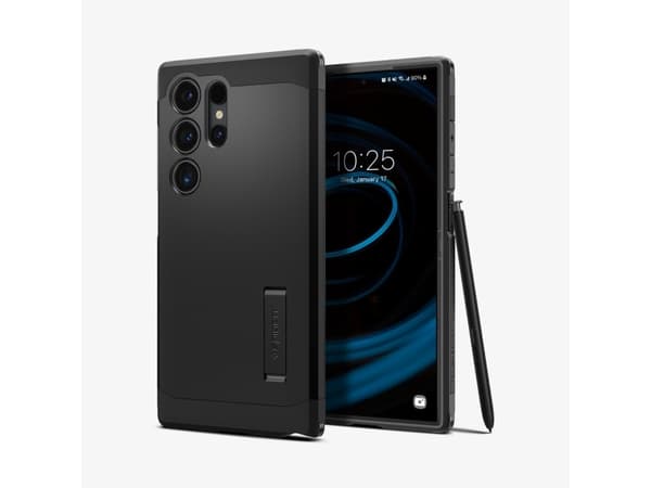 Spigen Tough Armor, Deksel, Samsung, Galaxy S24 Ultra, 17,3 cm (6,8"), Sort