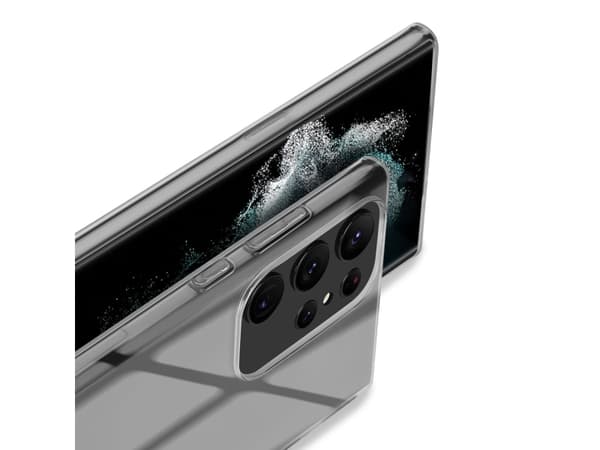 nevox StyleShell Flex, deksel, Samsung, Samsung Galaxy S24 Ultra, 17,3 cm (6,8"), gjennomsiktig