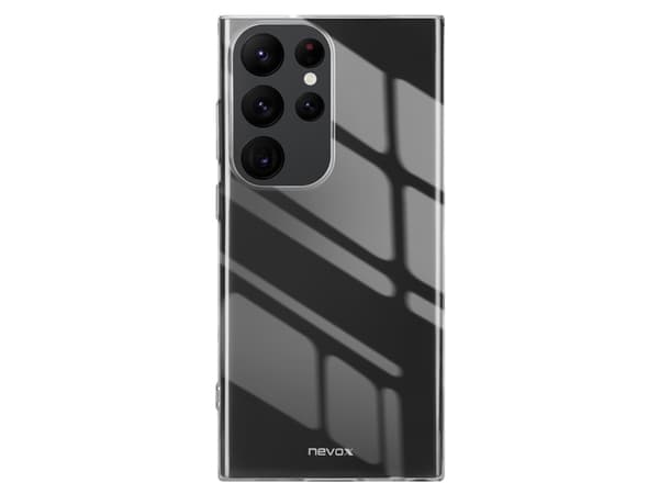 nevox StyleShell Flex, deksel, Samsung, Samsung Galaxy S24 Ultra, 17,3 cm (6,8"), gjennomsiktig