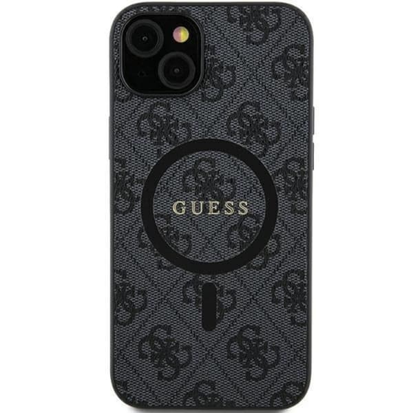 Guess Galaxy S24 Mobilskal Magsafe Collection Läder Metall Logo