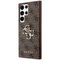 Miniatyrbild 2 av 8: Guess Galaxy S24 Ultra Mobilskal Big Metall Logo - Brun
