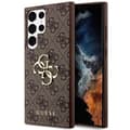 Miniatyrbild 1 av 8: Guess Galaxy S24 Ultra Mobilskal Big Metall Logo - Brun
