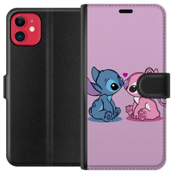 Apple iPhone 11 Lommeboketui Stitch-Kjærlighet